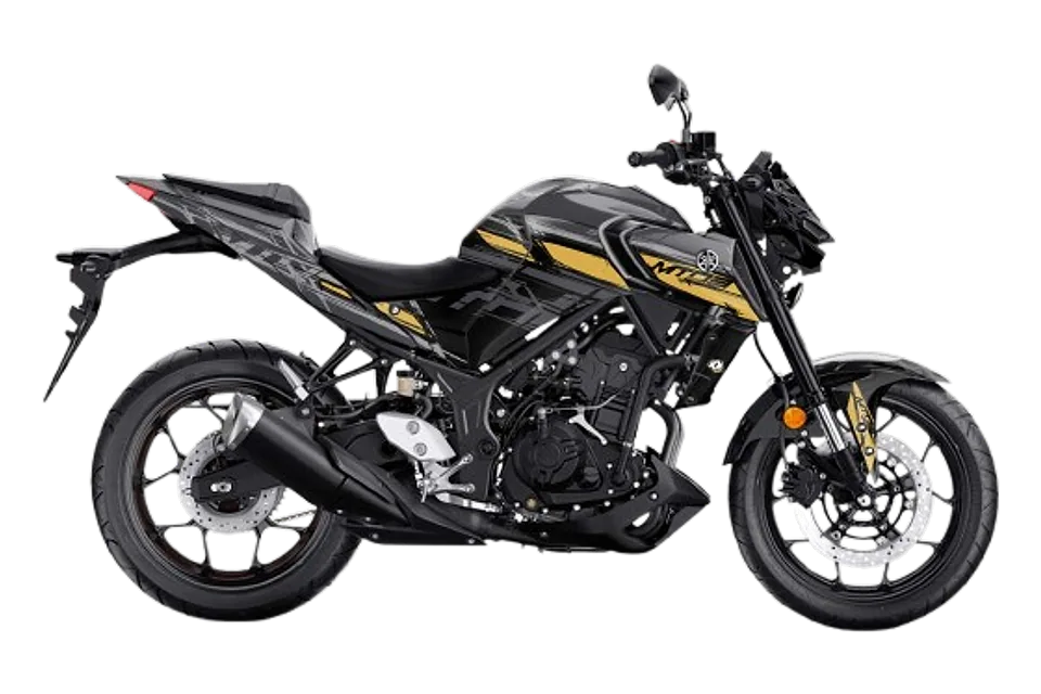 طقم ملصقات BLACK SET لدراجة Yamaha MT-03