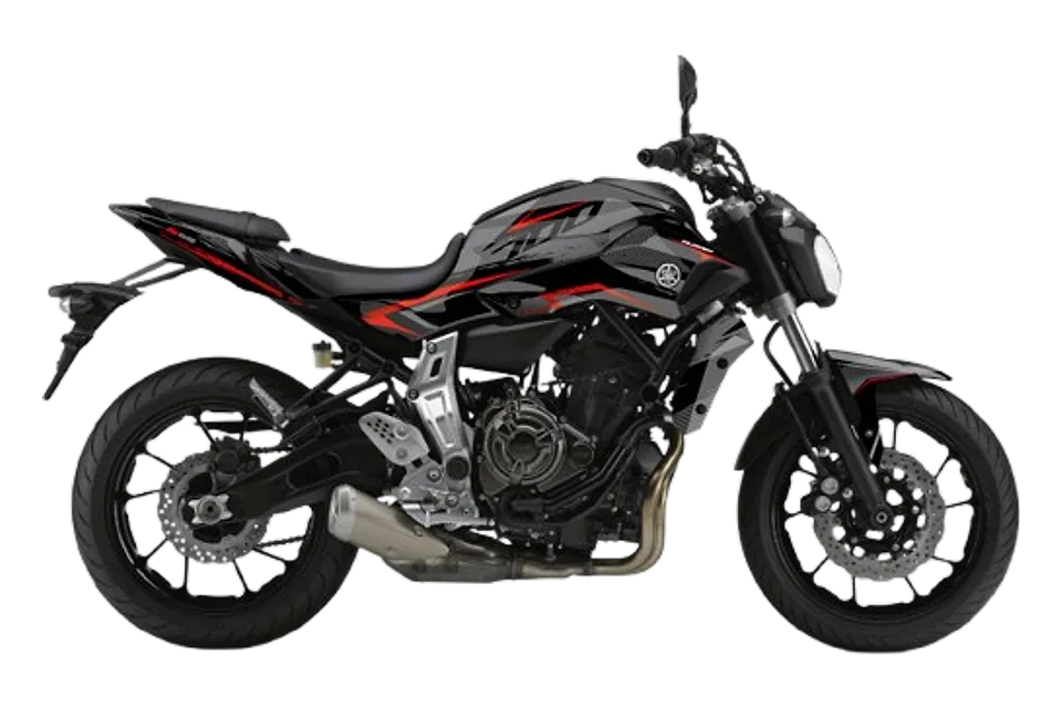طقم ملصقات AIRLINE لدراجة Yamaha MT-07