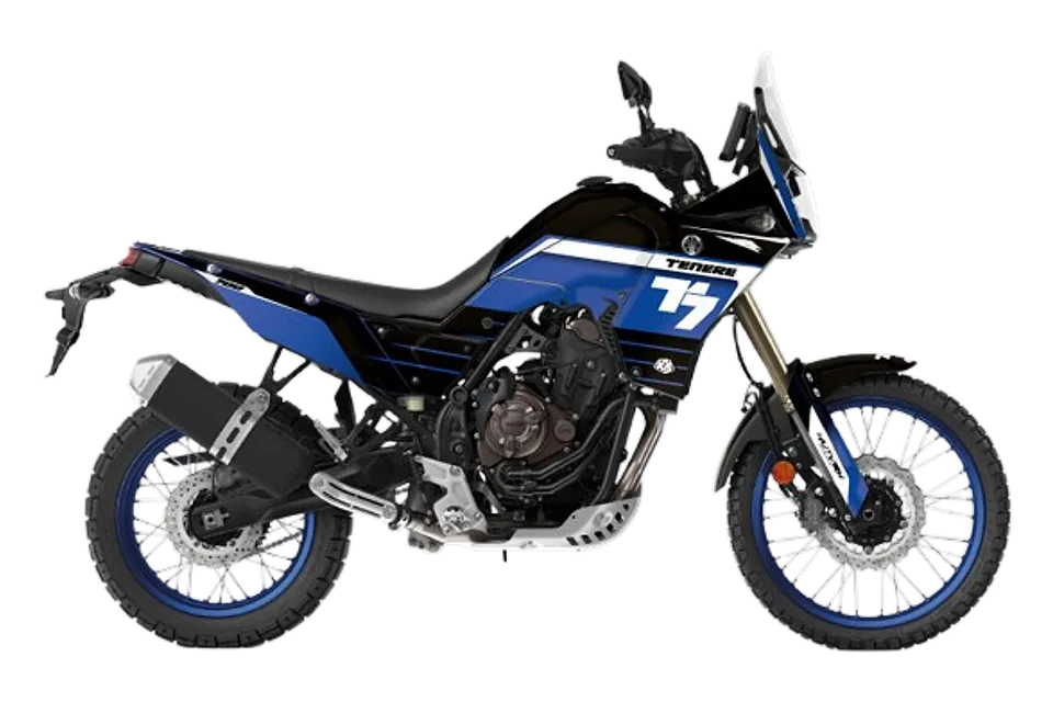 طقم ملصقات CLASSIC لدراجة Yamaha Ténéré 700