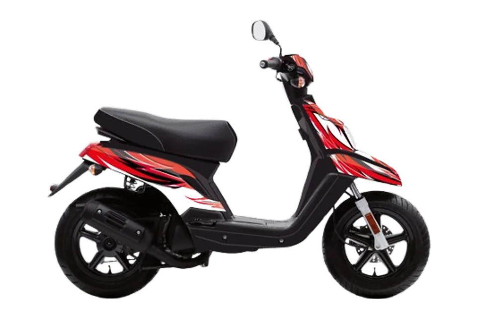 طقم ملصقات ELECTRO لدراجة Yamaha BW's Booster Spirit