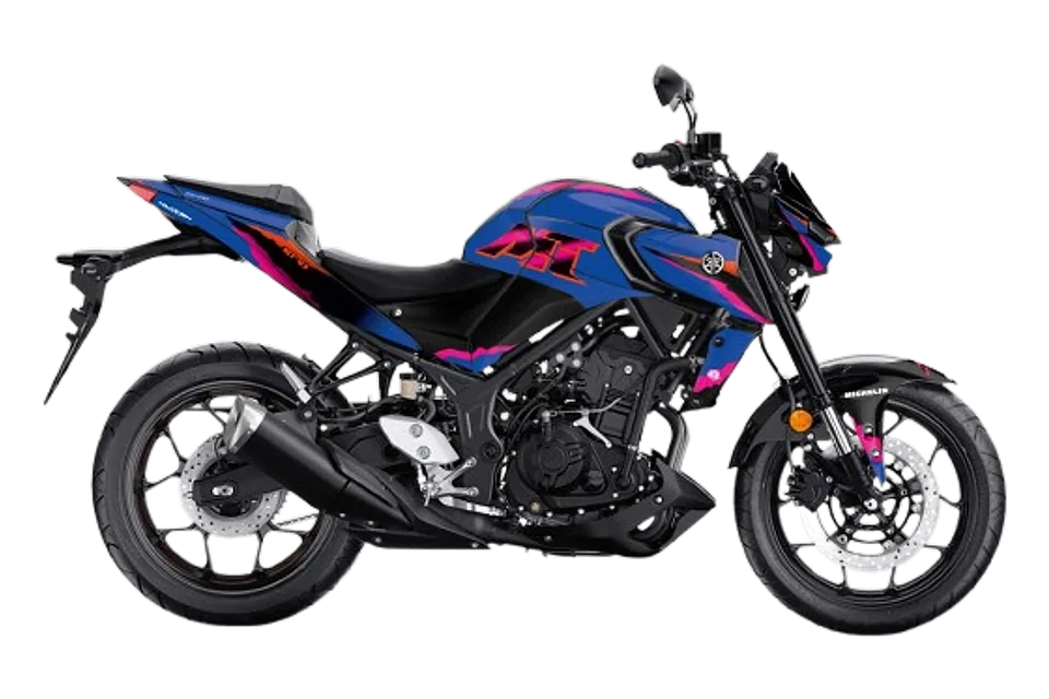 طقم ملصقات FIFTY لدراجة Yamaha MT-03