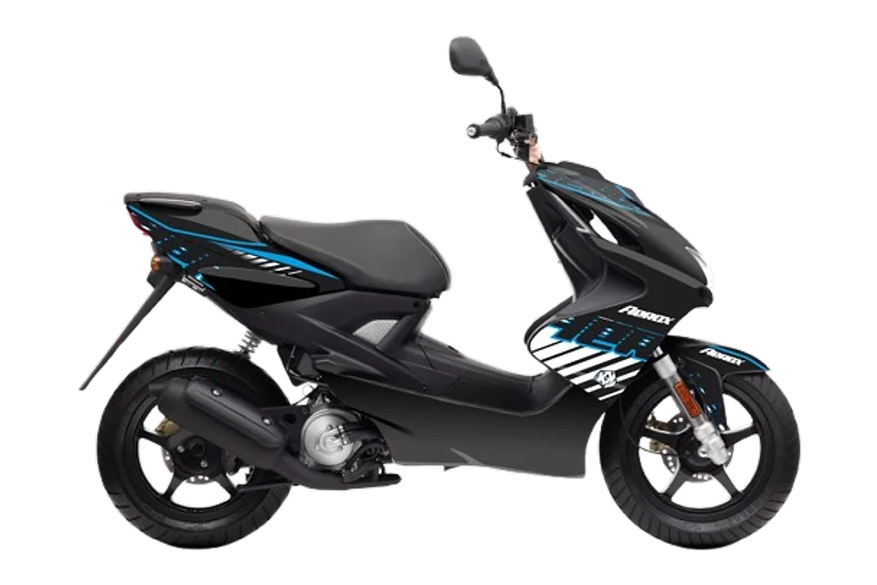 طقم ملصقات FLOW لدراجة Yamaha Aerox