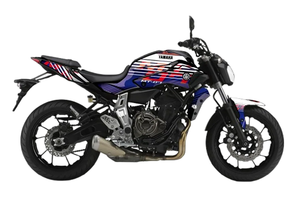 طقم ملصقات FLOW لدراجة Yamaha MT-07