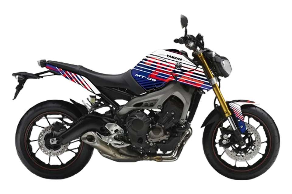 طقم ملصقات FLOW لدراجة Yamaha MT-09