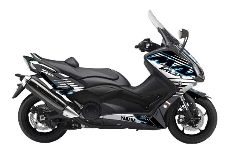 طقم ملصقات FLOW لدراجة Yamaha TMAX 530