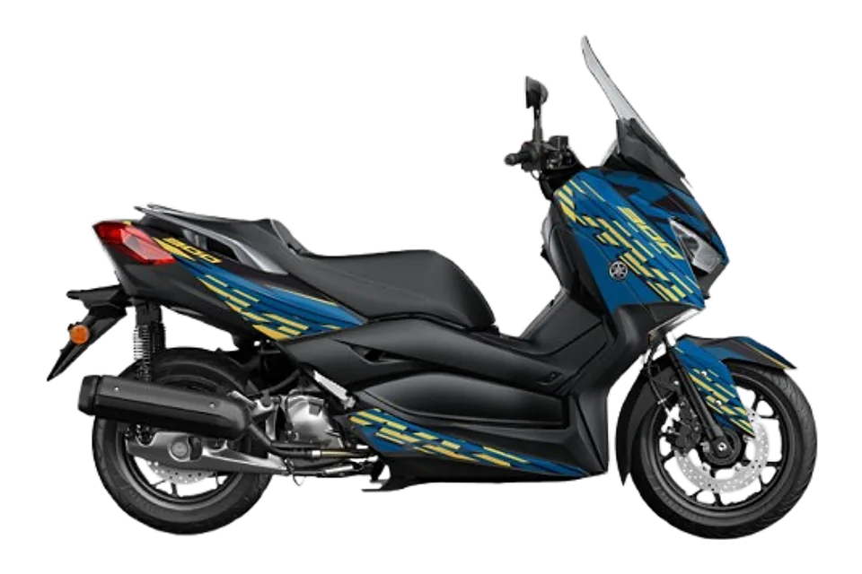 طقم ملصقات FLOW لدراجة Yamaha XMAX 300