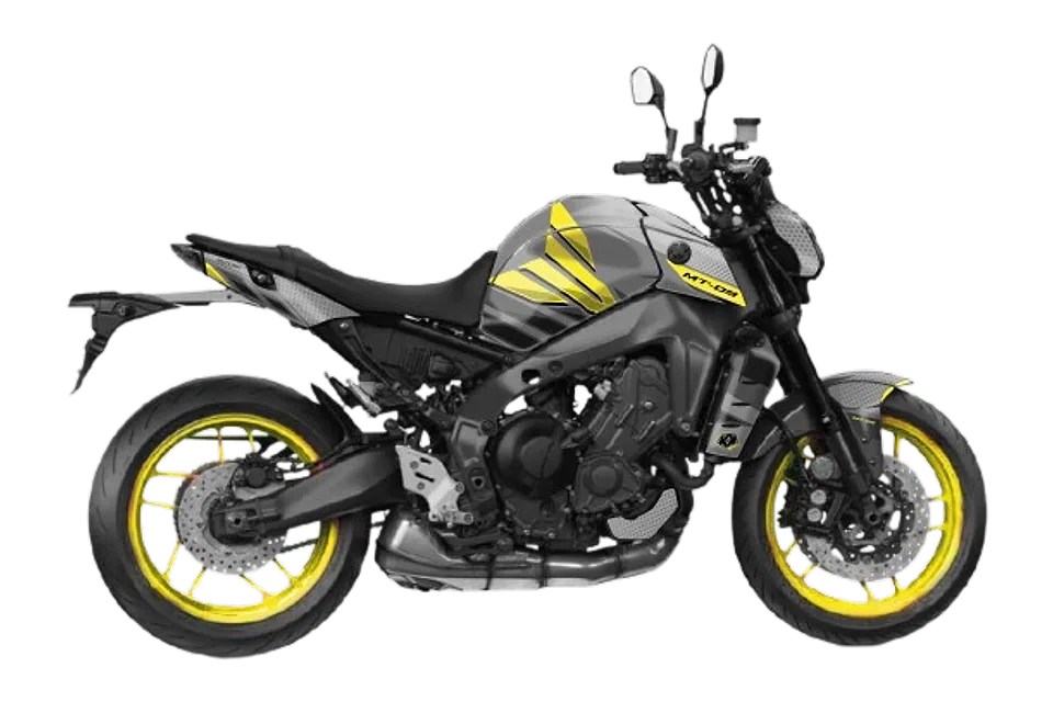 طقم ملصقات MANTIS لدراجة Yamaha MT-09