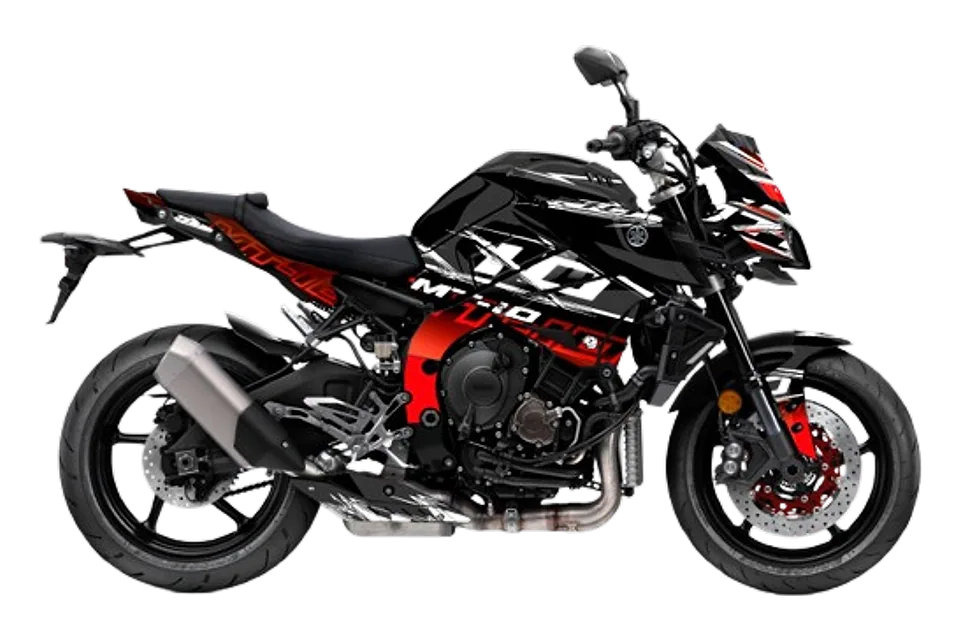 طقم ملصقات MISSION لدراجة Yamaha MT-10
