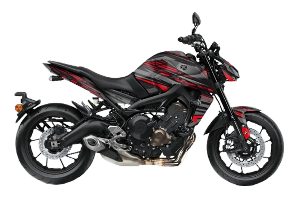 طقم ملصقات NIGHT لدراجة Yamaha MT-09