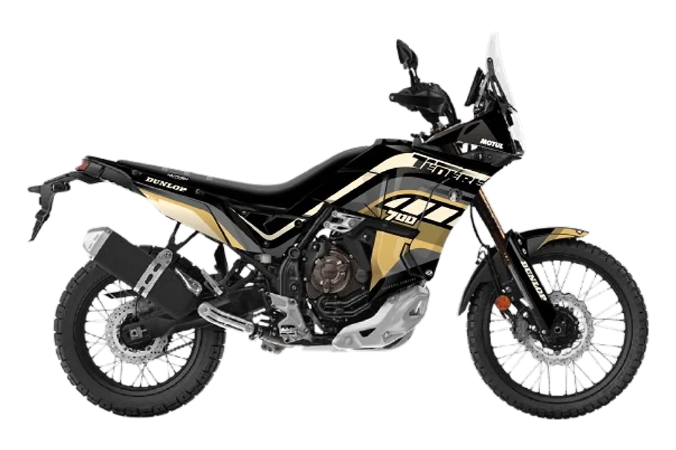 طقم ملصقات PIPE لدراجة Yamaha Ténéré 700