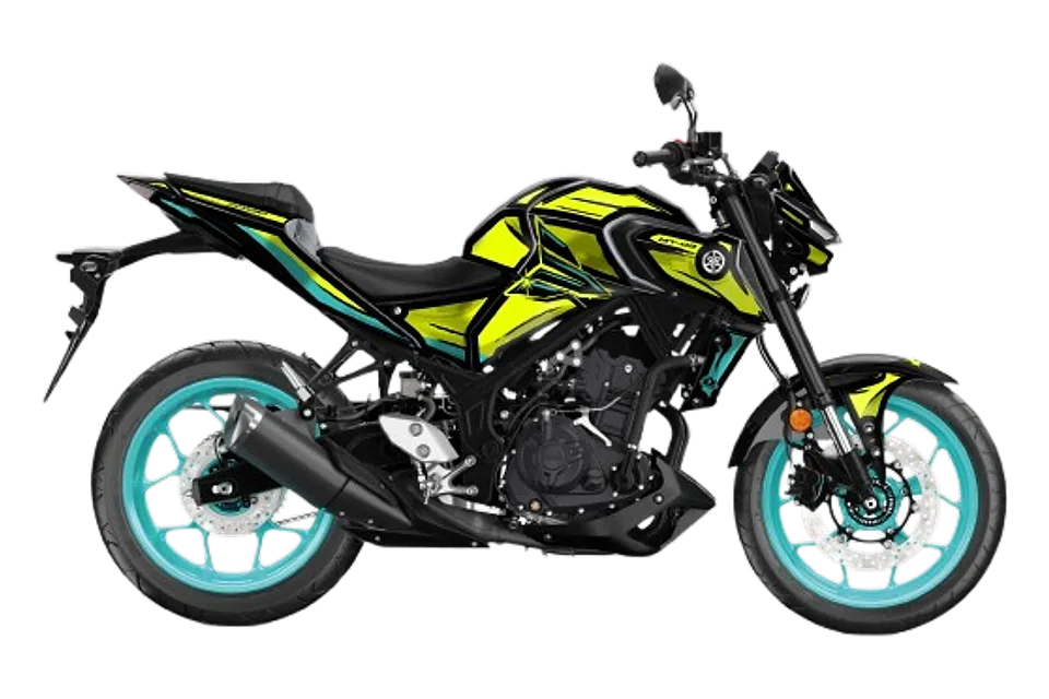 طقم ملصقات POSKA لدراجة Yamaha MT-03