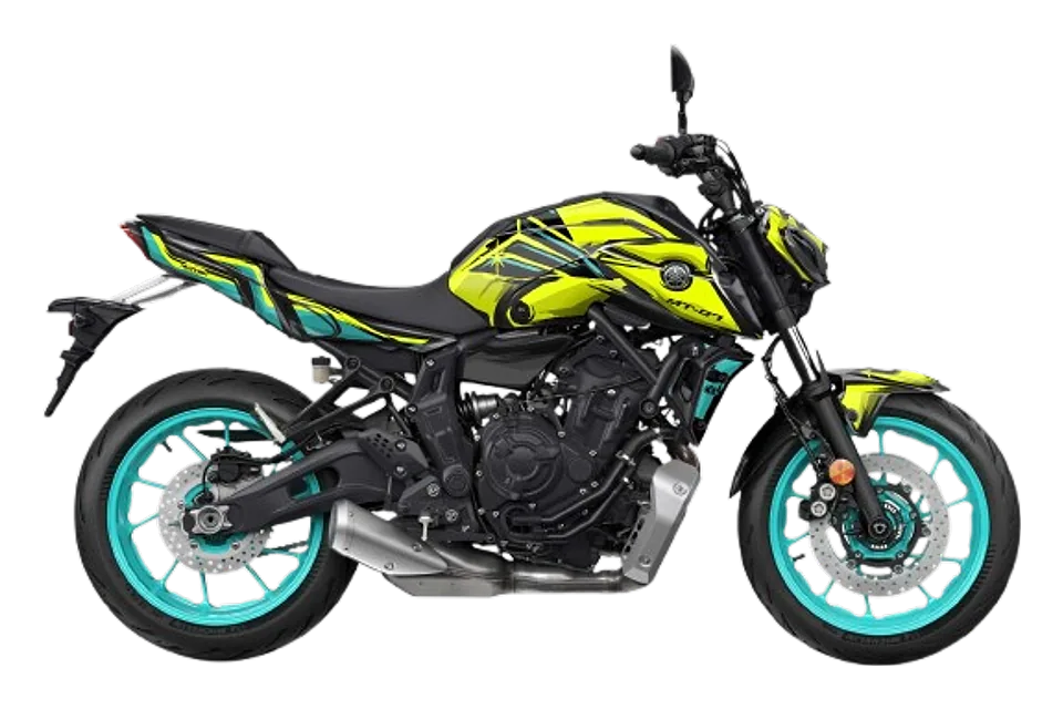 طقم ملصقات POSKA لدراجة Yamaha MT-07