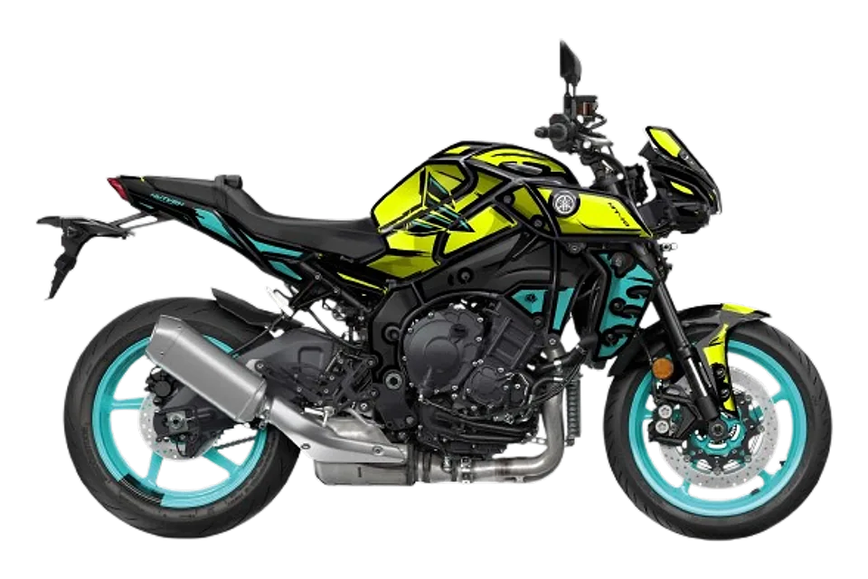 طقم ملصقات POSKA لدراجة Yamaha MT-10