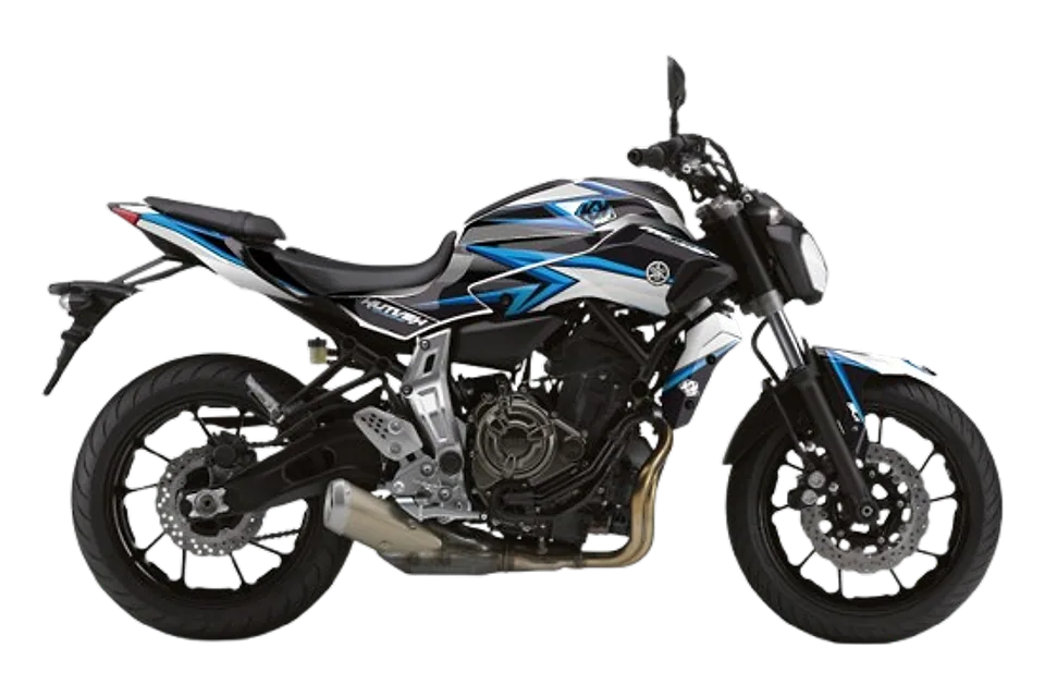 طقم ملصقات PROFIL لدراجة Yamaha MT-07