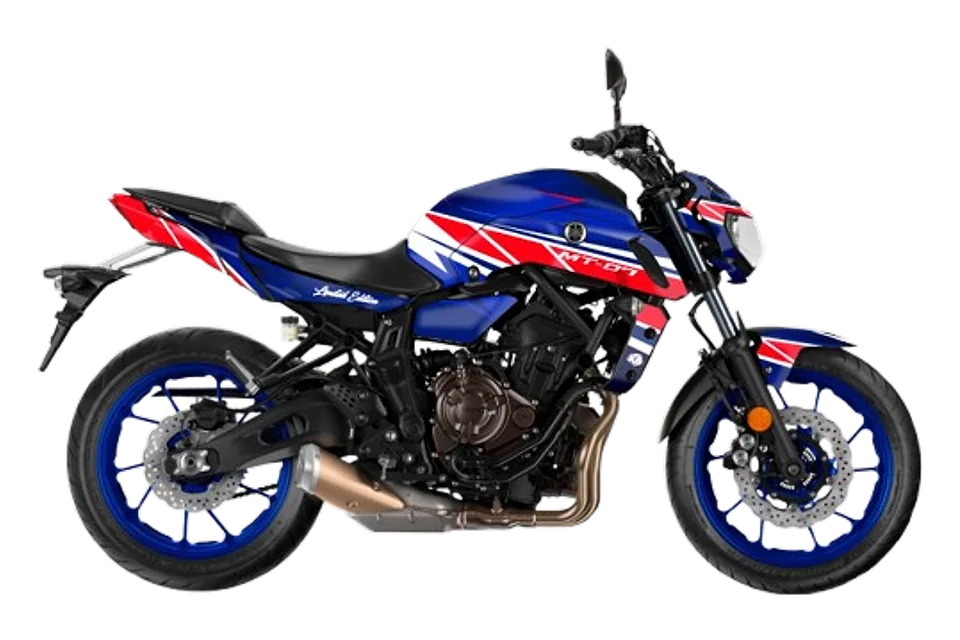طقم ملصقات REPLICA لدراجة Yamaha MT-07