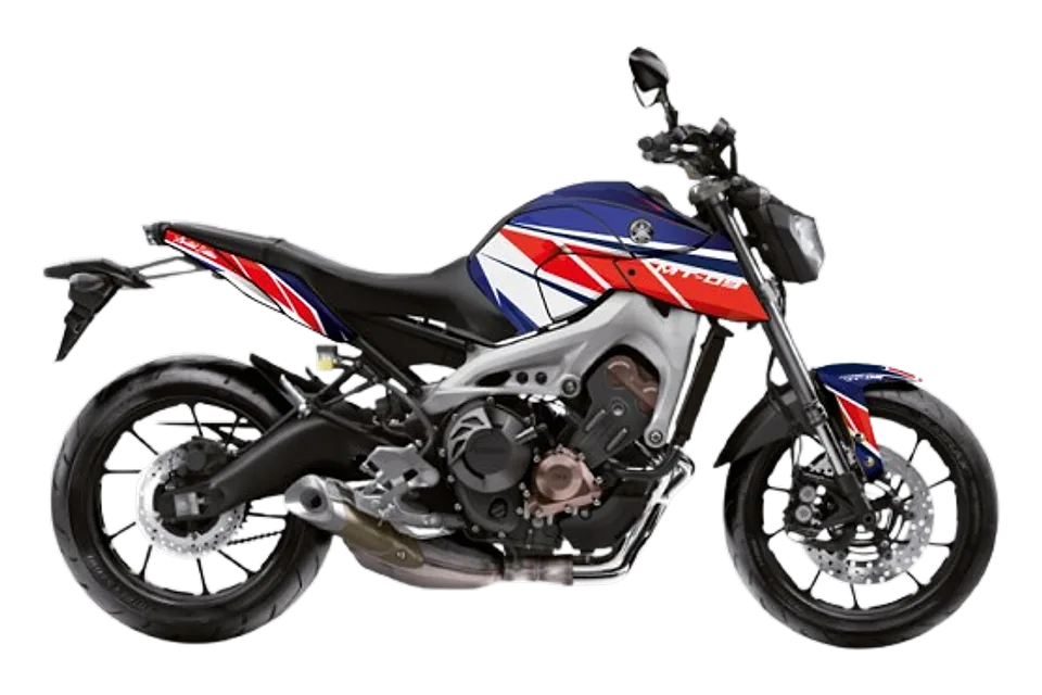 طقم ملصقات REPLICA لدراجة Yamaha MT-09