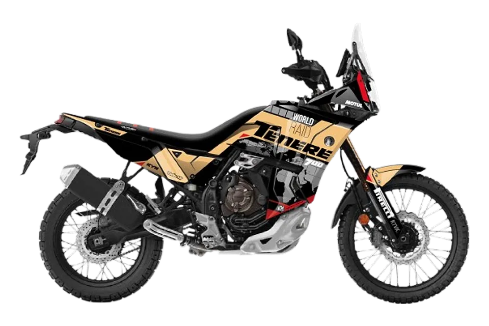 طقم ملصقات TERRA لدراجة Yamaha Ténéré 700