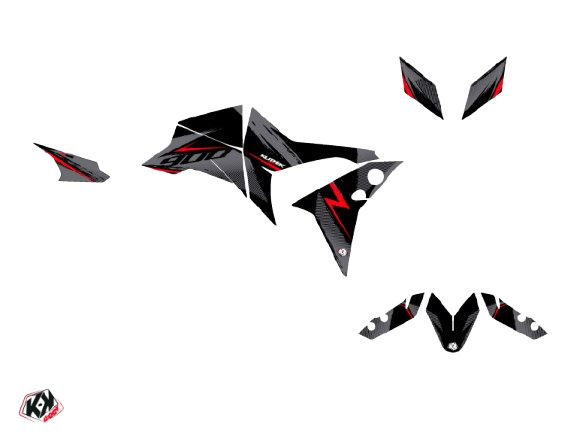 airline-tracer-900-noir-rouge-maquette