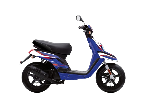 race-bws-booster-bleu-moto